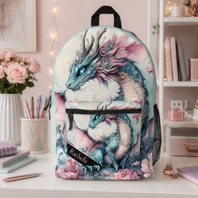 Sac À Dos Imprimé Créature Mythique Enchantée (Créateur téléchargé)