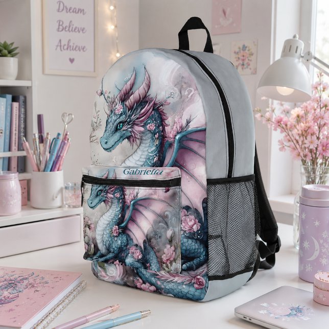 Sac À Dos Imprimé Créature Mythique Enchantée (Créateur téléchargé)