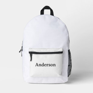 Sac À Dos Imprimé Créez votre propre 17" x 12,5" x 5"
