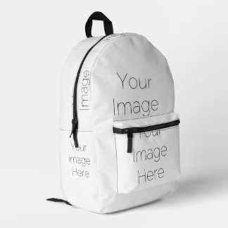 Sac À Dos Imprimé "créez votre propre" votre image ici adolescent