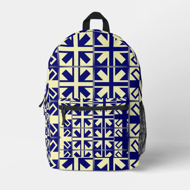Sac À Dos Imprimé Croix chrétienne Motif 2 (Recto)