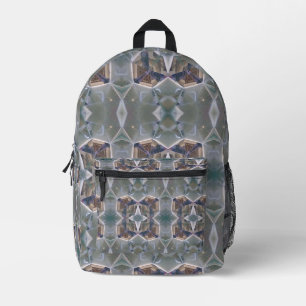 Sac À Dos Imprimé Cubes de formes symétriques