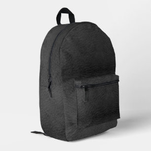 Sac À Dos Imprimé Cuir noir Faux