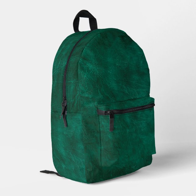 Sac À Dos Imprimé Cuir vert (Coin arrière gauche)