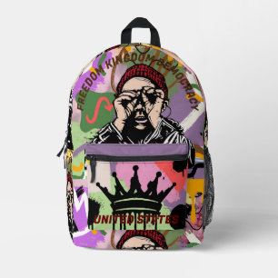 Sac À Dos Imprimé Custom élégant art de rue unique États-Unis