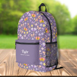 Sac À Dos Imprimé Cute Butterfly Floral, Personnalisé Enfants Nom Te<br><div class="desc">Super fun, mignon sac à dos avec une impression florale papillon et le nom de votre enfant et une ligne de texte supplémentaire bonus. Ajouter un numéro de téléphone, dire, etc. ou supprimer. Assez spacieux pour les livres, l'ordinateur, l'équipement sportif et plus - ou utiliser comme voyage, sac de couchage....</div>