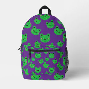 Sac À Dos Imprimé Cute Frog École pour enfants