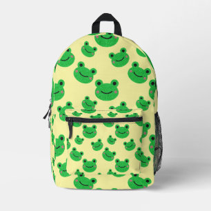 Sac À Dos Imprimé Cute Frog École pour enfants