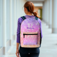 Cute iridescente ombre violet jaune faux parties s