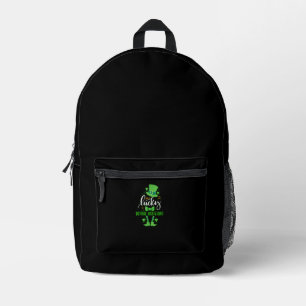 Sac À Dos Imprimé Cute Jour de la St Patrick Leprechaun Je suis un D