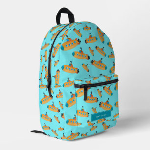 Sac À Dos Imprimé Cute Motif sous-marin École personnalisée