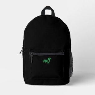 Sac À Dos Imprimé Dachshund Chien Shamrock St. Patrick's Day Saint P