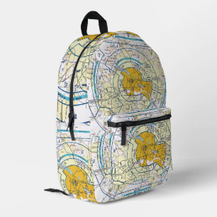 Sac À Dos Imprimé Dallas - Ft. Graphique d'itinéraire