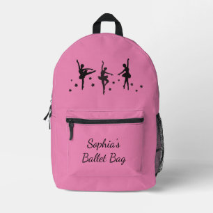 Sac À Dos Imprimé Dancing Ballet Design Back Pack