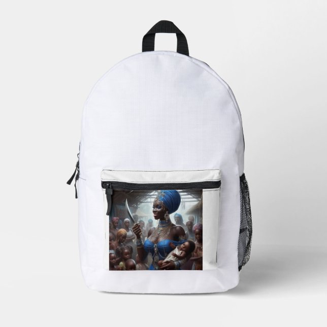 SAC À DOS IMPRIMÉ DANSEURS EZULIE (Recto)