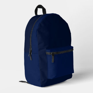Sac À Dos Imprimé Dark Blue Backpack 
