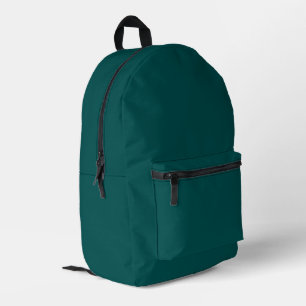 Sac À Dos Imprimé Dark Teal Solid Color