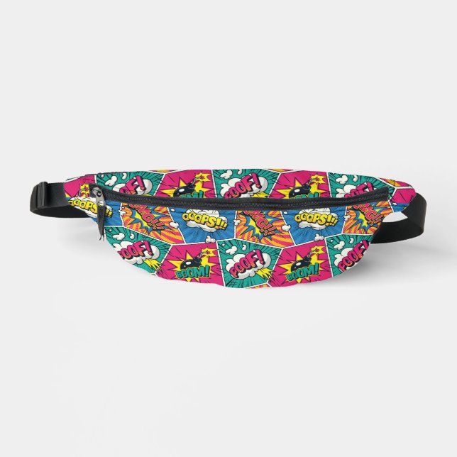 Sac à dos imprimé de bande dessinée Pop Art (Recto)