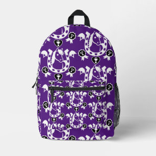 Sac À Dos Imprimé Décor de la maison de pony Dressage
