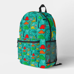 Sac À Dos Imprimé Décoration de nurserie de dinosaures pour petits e