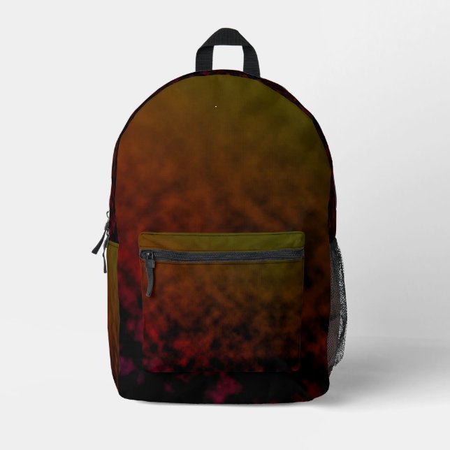 Sac À Dos Imprimé Dégradé ambre (Recto)