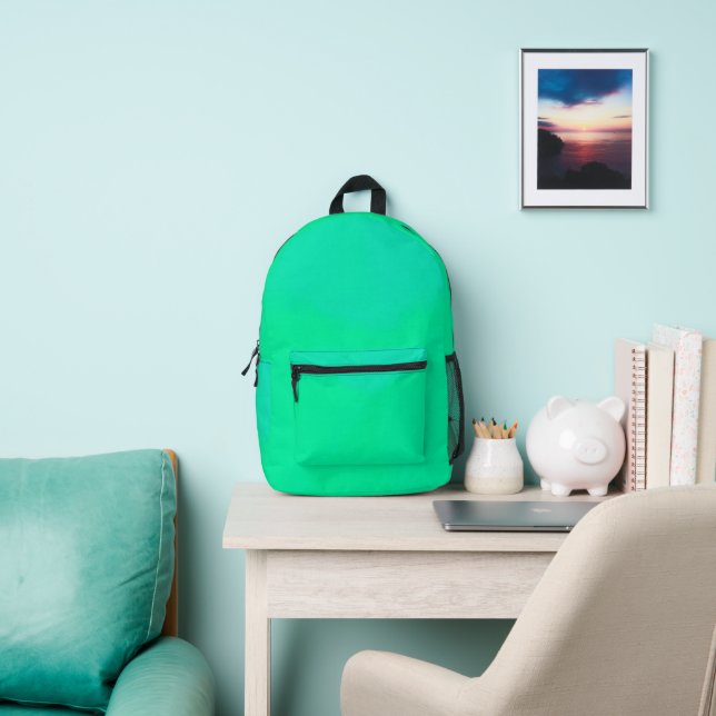 Sac À Dos Imprimé Dégradé de vert de printemps  (Insitu)