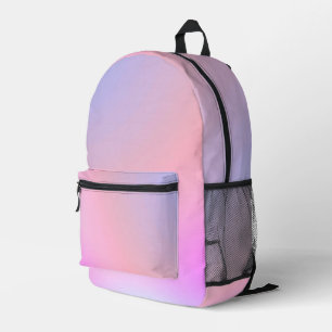Sac À Dos Imprimé Dégradé pastel de barbe à papa rêveur