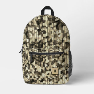 Sac À Dos Imprimé Desert serpent caméra numérique futuriste