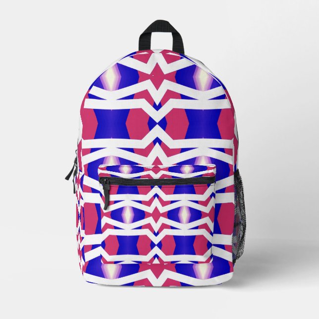 Sac À Dos Imprimé Design classique moderne et élégant multi-couleurs (Recto)