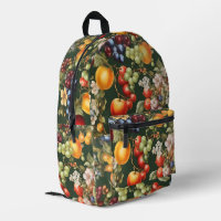 Design italien élégant avec Fruits et Fleurs