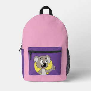 Sac À Dos Imprimé Dessin animé d'ours koala