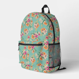 Sac À Dos Imprimé Dessin brillant Motif floral
