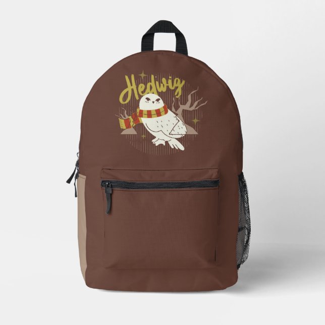 Sac À Dos Imprimé Dessin de la forêt fantaisiste d'Hedwig (Recto)