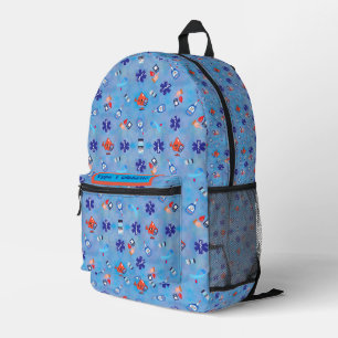 Sac À Dos Imprimé Diabétique de type 1 ou 2 impression colorée