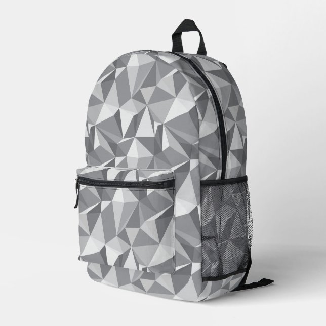 Sac À Dos Imprimé Diamant Pattern (Coin arrière droit)