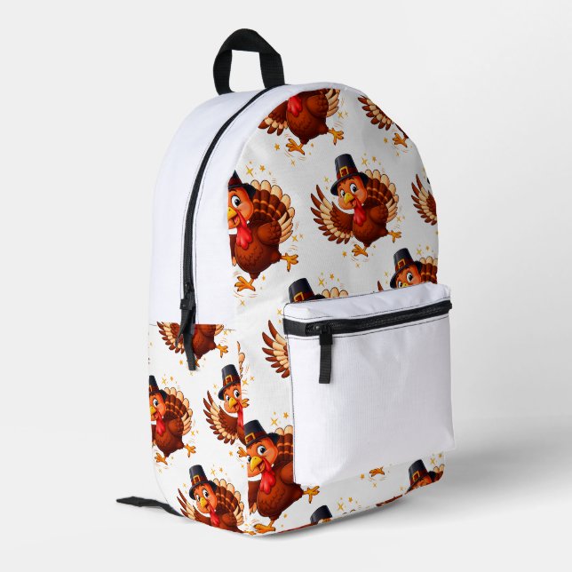 Sac À Dos Imprimé Dindon dansant (Coin arrière gauche)