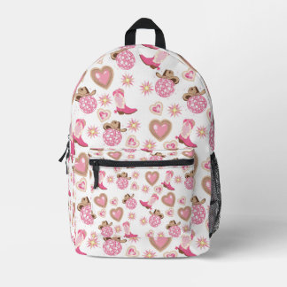 Sac À Dos Imprimé Disco Cowgirl Valentine Backpack
