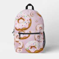 Donuts givrés rose avec Motif d'arrosage