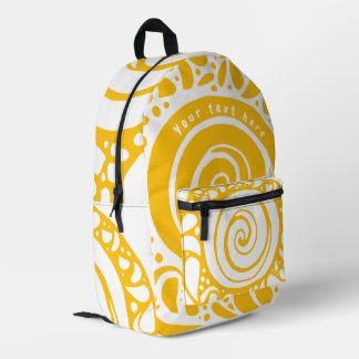 Sac À Dos Imprimé Doodle gribouillis art abstrait