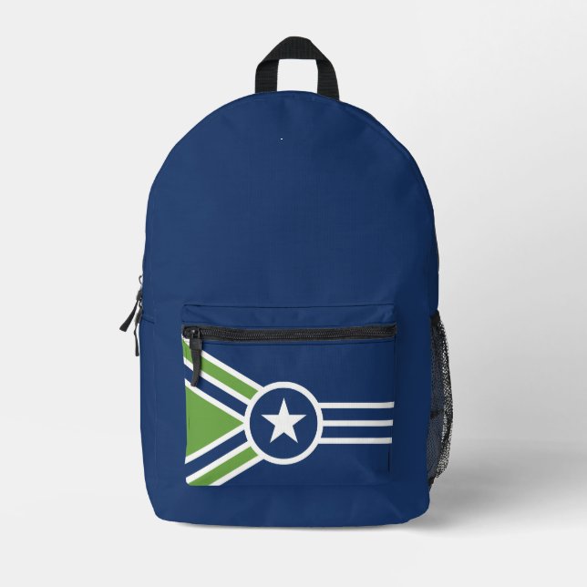 Sac À Dos Imprimé Drapeau de Jackson, Tennessee (Recto)