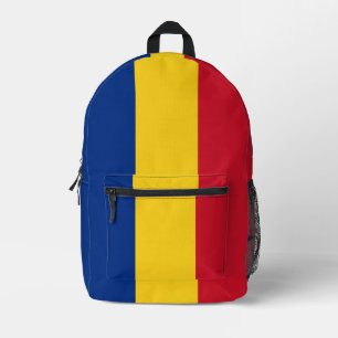 Sac À Dos Imprimé Drapeau de la Roumanie
