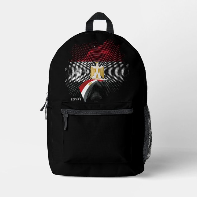 Sac À Dos Imprimé Drapeau de l'Égypte (Recto)