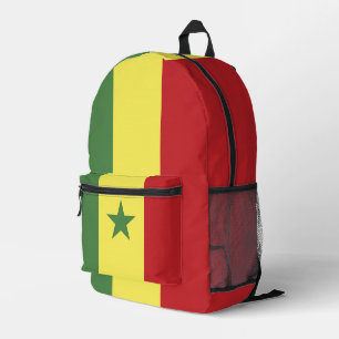 Sac À Dos Imprimé drapeau du Sénégal