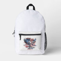 Drapeau et aigle des États-Unis. Indépendance