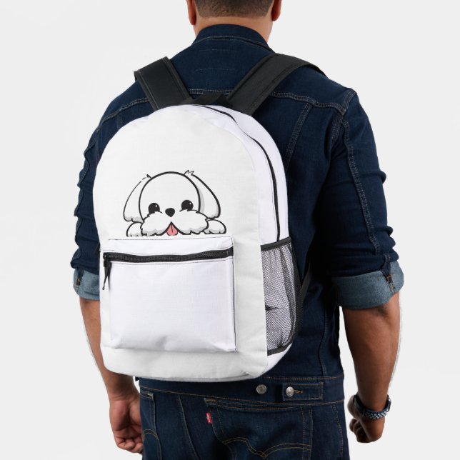 Sac À Dos Imprimé Drôle mignon chien (Insitu (Modèle))