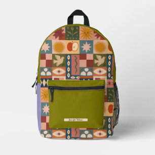 Sac À Dos Imprimé École céleste motif boho