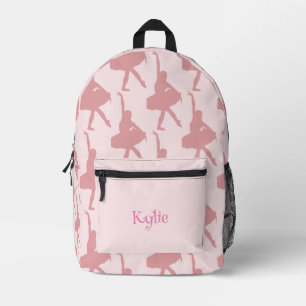 Sac À Dos Imprimé École de ballet rose