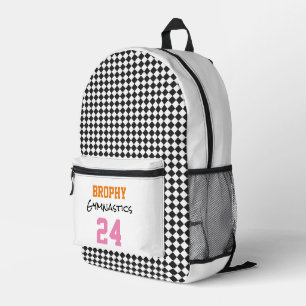 Sac À Dos Imprimé École de gymnastique SPORT ANNÉE Équipe Couleurs c