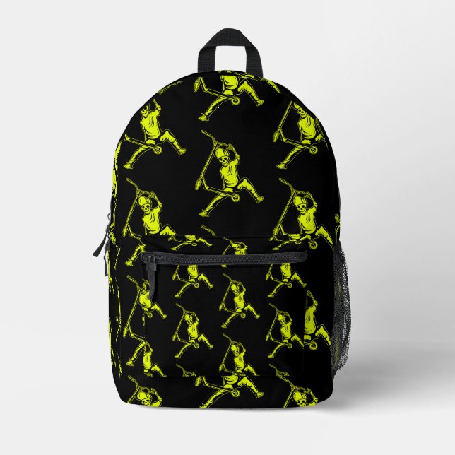 Sac À Dos Imprimé École Pro Scooter (Recto)