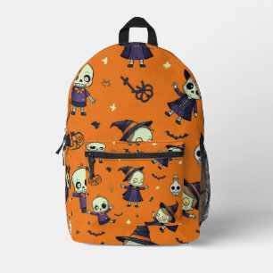 Sac À Dos Imprimé Éffrayant Chic Halloween Coussin - Festive